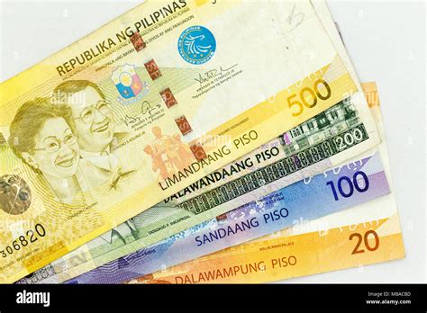 philippine peso denominations.